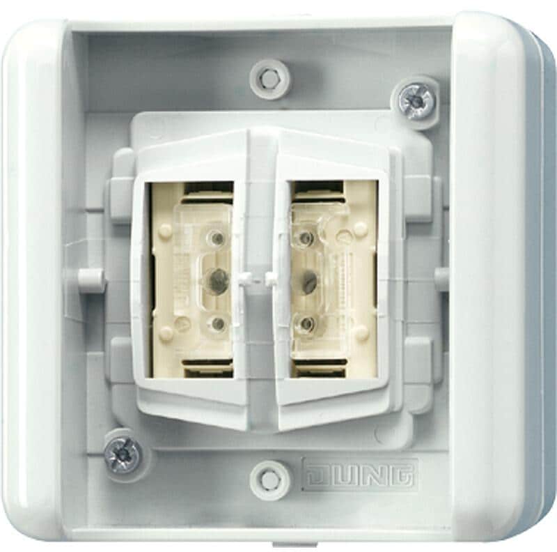 KNX Taster BA – Mittenstellung –, JUNG 8472.02LEDW
