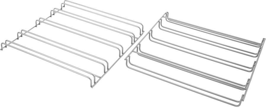Bosch Siemens 11004718 Gitter, Seitengitter Paar (links und rechts), pyrolysefest, für 60cm Mikrowellengeräte