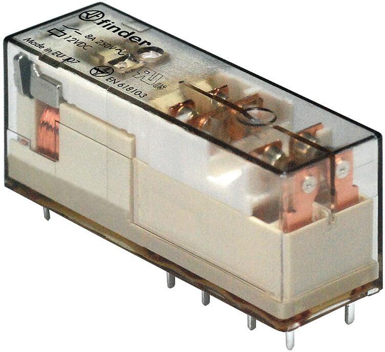 Finder 50.14.9.024.4310 Printrelais mit zwangsgeführten Kontakten, 3 Schließer/1 Öffner
