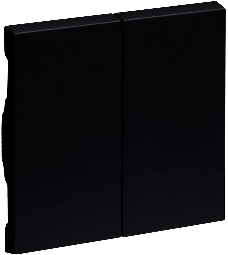 Legrand SEANO Serienwippe für Serienschalter, Doppelwechselschalter und Doppeltaster, schwarz lackiert (765308)