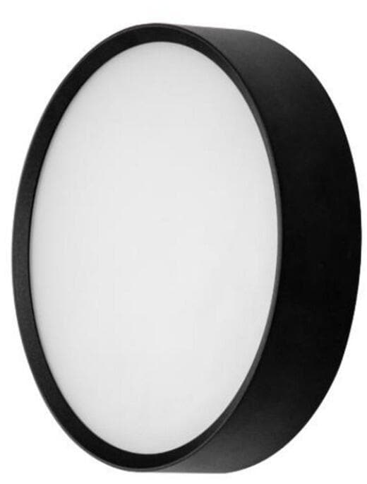 Brumberg Eye LED-Wandanbauleuchte, 230 V AC, 50 Hz, 12 W, 110°, 3.000 K / 4.000 K / 5.700 K, schwarz (10036183MC)