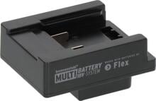 Brennenstuhl Adapter Flex für LED Baustrahler im brennenstuhl® Multi Battery 18V System, schwarz (1172640072)