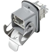 Weidmüller IE-BS-V05M-RJ45-FJ-P Steckverbinder, RockStar® V5, Flansch RJ45, IP67, Variante 5, IDC, PROFINET, Cat.5 (ISO/IEC 11801) (1963700000)