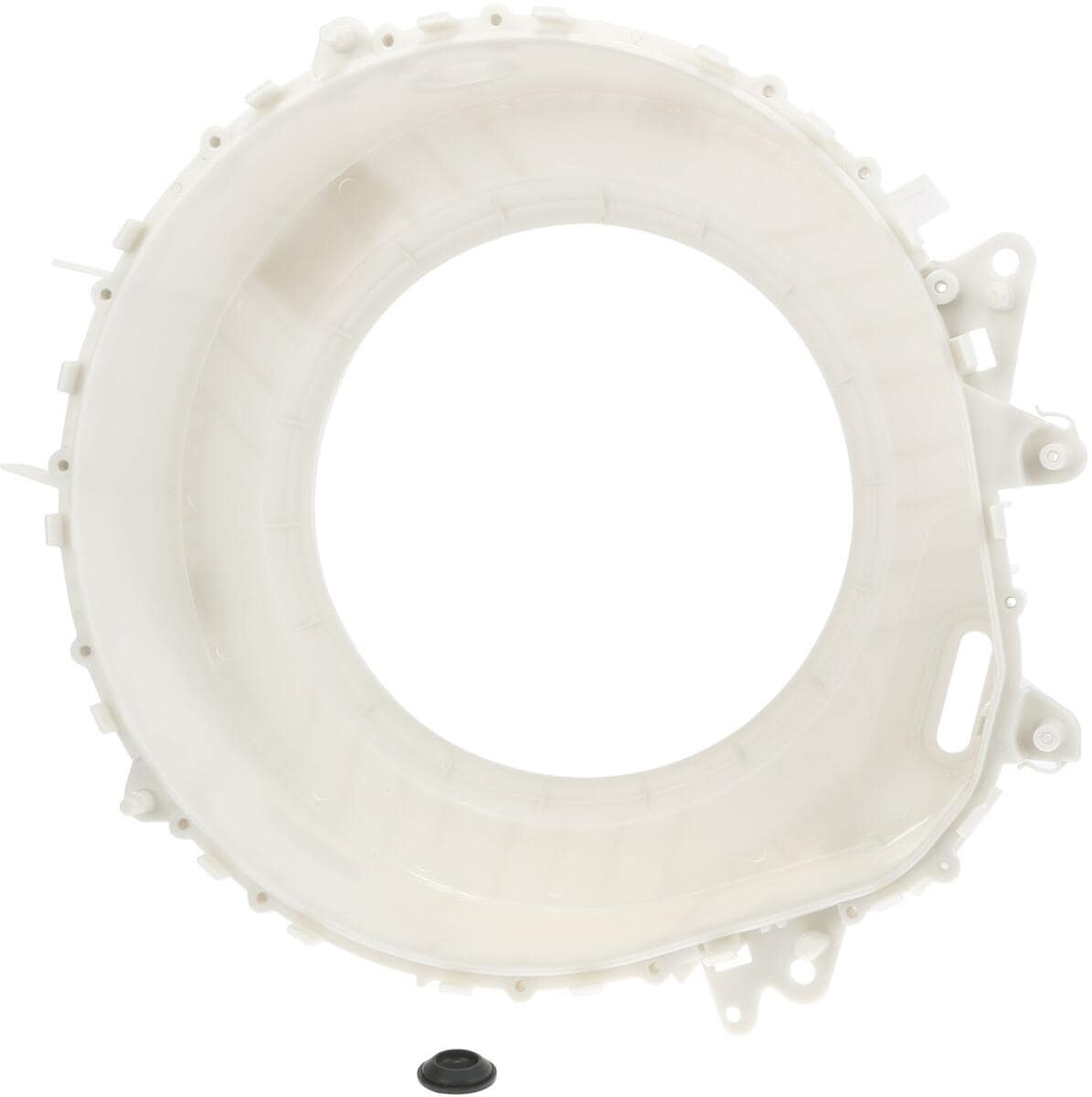 Bosch Siemens 00217424 Laugenbehälter, mit Loch + Blindstopfen 036071