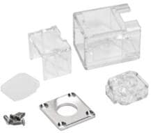 Brumberg QUALITYFLEX Protection Vertical Endkappenset, transparent (53253000)