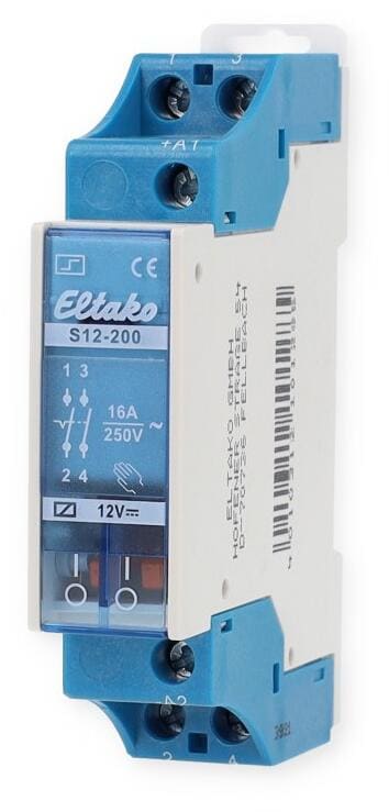 Eltako S12-100-24v DC - Telerruptor Electromecanico S12-100-24v Corriente Continua
