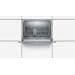 Bosch SKE52M75EU Teilintegrierter Geschirrspüler, 60 cm breit, 6 Magßgedecke, AquaStop, Glasschutz, edelstahl