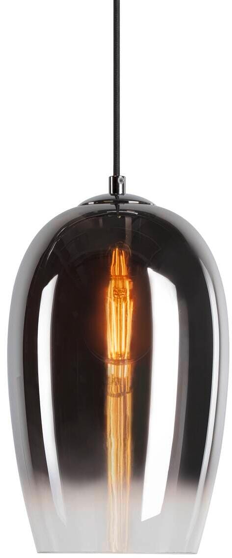 SLV PANTILO OVAL PD Pendelleuchte, E27, max. 15W, Glas, chrom (1006398)