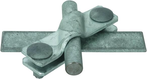 Dehn SV-Klemmen für ober- und unterirdische Verbindungen Für Flach-, Rundleiter und Erdeinführungsstangen SVK 7.10 16 FL40 STTZN, M10x30mm (308330)