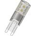 LEDVANCE LED PIN 30 300° DIM P 3W 827 Clear G9 LED-Lampe mit Retrofit-Stecksockel, 320lm, 2700K (LED PIN30 DIM 3)
