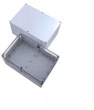 Bernstein CT-861 T Polycarbonatgehäuse Typ CT-861 mit Schnellverschluss und transparentem Deckel, IP66, RAL 7035, Außenmaß: 240 x 160 x 120 mm (2861000000)