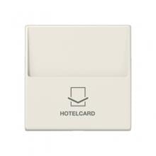 Hotelcard-Schalter (ohne Taster-Einsatz), cremeweiß, JUNG A590CARD