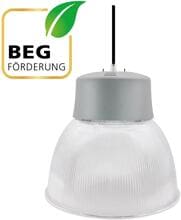 EVN LED Low Bay, rund, IP40, 220-240V/AC 25W, 32W, 60W, 3000K, 4000K, 5000K, 3000-7800lm, silber