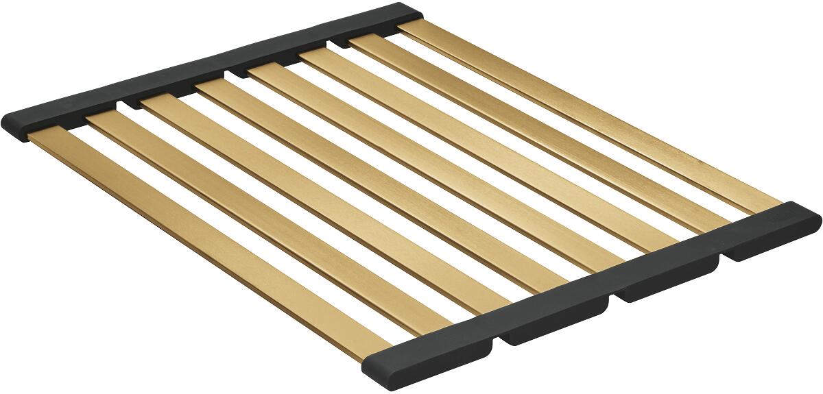 GROHE Multifunktionsgitter, zusammenklappbar, 450 × 348 mm, cool sunrise gebürstet (40856GN0)