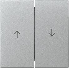 Gira 329426 Wippe mit Pfeilsymbol, 2fach, System 55, Aluminium (lackiert)