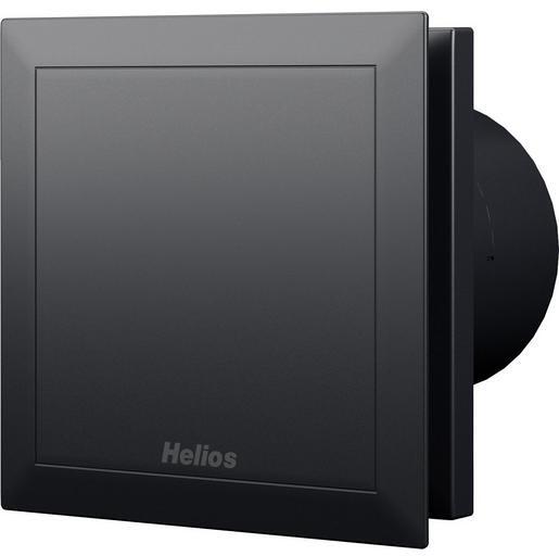 Helios Kleinlüfter MiniVent M1/100, Standardmodell mit 2 Leistungsstufen, 90/75 m³/h, schwarz (M1/100 BLACK)
