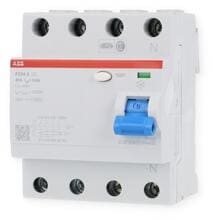 ABB F204A-40/0,5 FI-Schalter, 40A/0,5A, 4-Polig, Typ A (2CSF204101R4400)