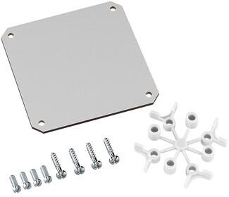 Spelsgerg TK MP 1111 Montageplatte für Verteilergehäuse 90mm breit aus Isolierstoff (19500401)