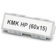 Phoenix Contact Kabelmarkerträger - KMK HP (60X15), transparent, 50 Stück (0830722)