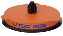 Litec Kabelabroller; Traglast: 500 Kg, optimierter Halt durch Litec-Lock, schwarz orange (L402-SWOR)