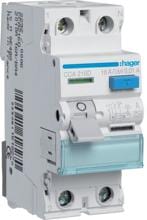 Hager CCA/CDA/CFA/CGA FI-Schutzschalter 2-Polig, 6kA, 230/400V AC 50/60 Hz