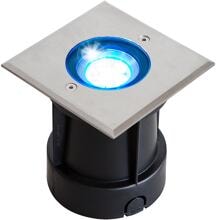 EVN TALPA LED Bodeneinbau, Edelstahl/Alu, inkl. Leuchtmittel, IP67, 24V/DC, 8W, RGB+W (3000K)