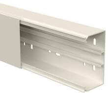 GGK 11033 Leitungsführungskanal FB 60x110-9010, PVC, mit Bodenlochung, alpinweiß