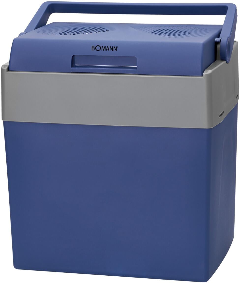 Bomann KB 6012 CB Kühlbox, 30L, 230 V, 68 W, kalt/warm, ECO-Save, blau-grau (660104)