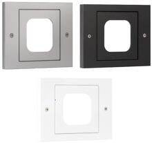 Gira TX_44 xLine Rahmen für xLine Fingerprint, 1-fach, aus Kunststoff