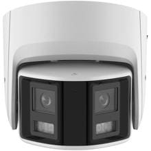 Hikvision Digital Technology DS-2CD2346G2P-ISU/SL(2.8mm)(C) Überwachungskamera, AcuSense Easy-IP 4.0, Turret, 4MP, weiß