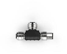 Bernstein ATS-M12/4-M12/8 A T-Adapter für Reihenschaltung, schwarz (6075989082)
