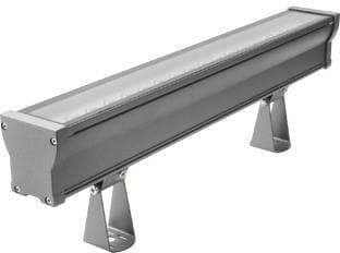 Brumberg LAVILO I MINI LED-Wallwasher, IP66, DALI dimmbar, schwenkbar, 22W, L=604mm, 3500K, 2760lm, 50°, titan (60845645)