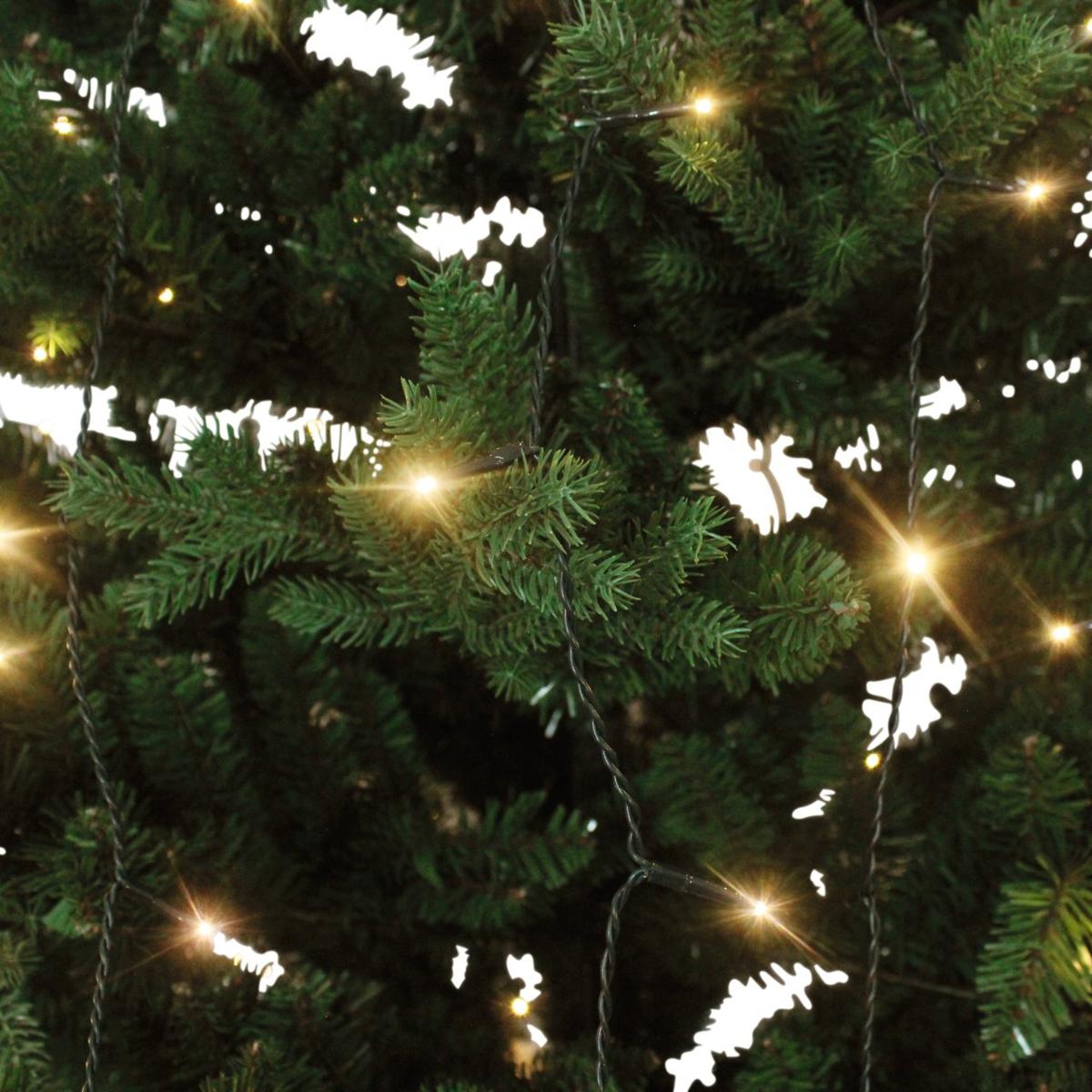 Deltaco Smart LED Weihnachtsbaum-Lichterkette mit 300 LEDs, Farbe warmweiß,  Innen und Außenbereich, IP44 (SH-LW2MT) Elektroshop Wagner