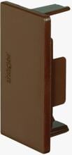Hager LF3006068014 Endstück halogenfrei zu Leitungsführungskanal LF 30x57mm braun