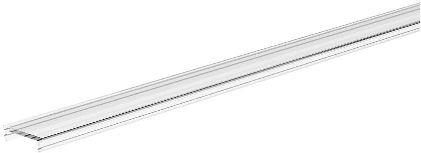 EVN Kunststoff-Abdeckung, Polycarbonat, Transmissionsgrad: ca. 90%, flach, 300cm, klar(KAKF300)