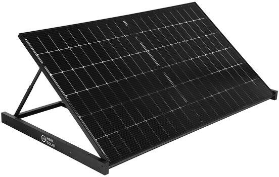 HEPA Solar Pro 400W, Komplettkraftwerk, mit Wechselrichter und Panel, Schwarz (22030005)