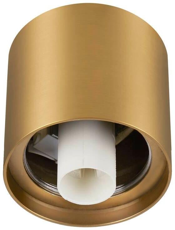 SLV VARYT Deckenaufbauleuchte, E14, 1x max.6W, IP44, messing (1008102)