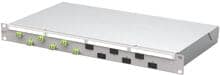 METZ CONNECT OpDAT fix2 Patchfeld VIK6xLC-D OM5, grau ( 1504507M06-F )