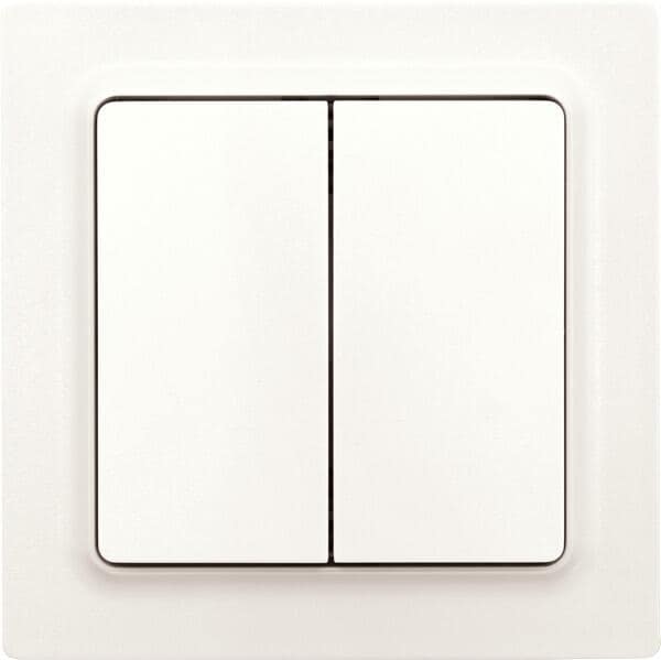 Eltako F4T55E-pm Funktaster, polarweiß, matt (30055734)