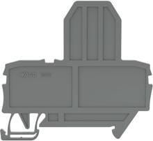 Wago 2002-991 Endplatte für Sicherungsklemmen, 2 mm dick, grau