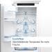 Bosch KIL42NSE0 Einbaukühlschrank, Nischenhöhe: 122,5cm, 159l, Schlepptürtechnik, LED-Beleuchtung