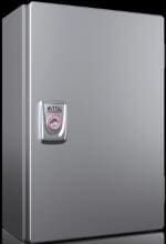 Rittal KX E-Box Edelstahl 1.4301, mit Montageplatte, 1-türig, 200x300x120mm (1584000)