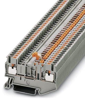Phoenix Contact PT 2,5-MT Trenn-/Messtrennreihenklemmen grau (3210156), 5,2 mm, 400V