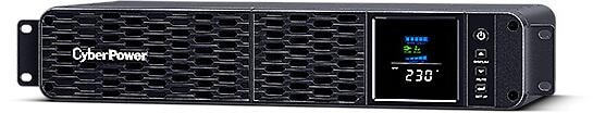Cyberpower USV CP 2000EIPFCRM2U USV-System, 1-Phasig, Rackmontage, LCD Farbdisplay, 2000 VA, 1200 W, schwarz