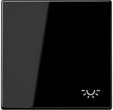 Jung LS990LSW Wippe mit Symbol "Licht", schwarz