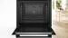 Bosch HBA572BB4 A+ Einbaubackofen, 60 cm breit, 71 L, Pyrolyse, TouchControl, 6 Heizarten, 10 Automatikprogramme, schwarz
