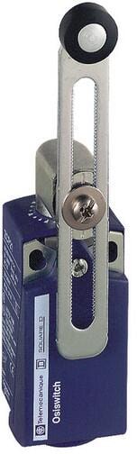 Schneider Electric XCKP2145P16 Positionsschalter Rollenhebel Kunststoffrolle längenverstellbar, 1Ö+1S, Sprungfeder, M16