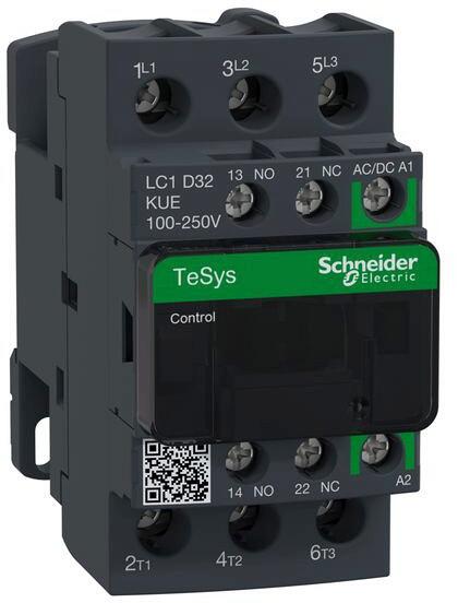 Schneider Electric LC1D32KUE Leistungsschütz, 32A, 15kW, 100-250V