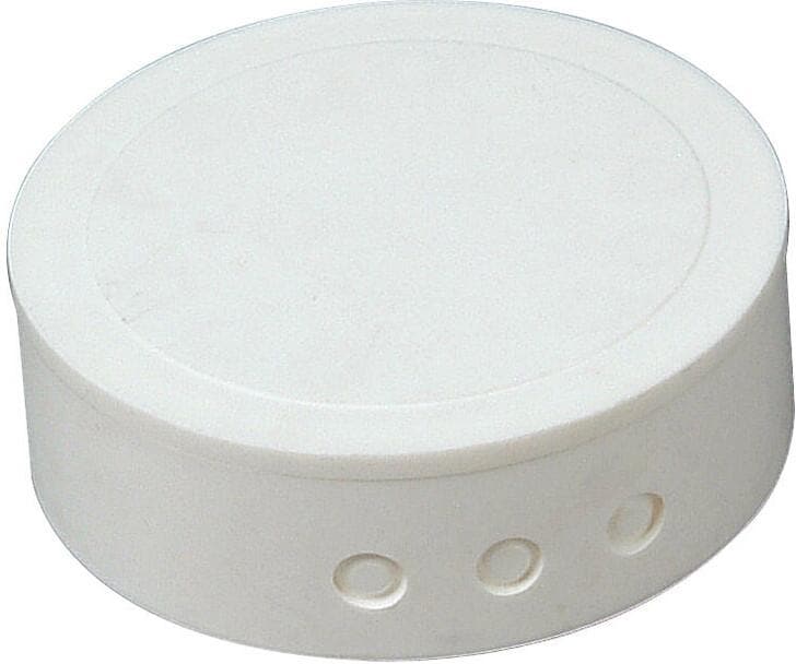 Kopp 341817082 Abzweigbaldachin, Ø75mm, weiß