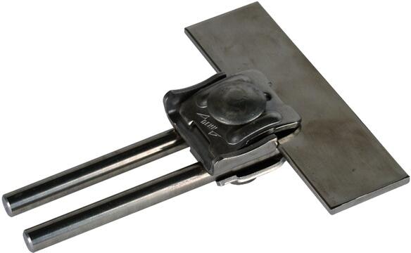 Dehn Falzklemme Mit Doppelüberleger FK DUL 6.10 KBF0.7 8 V2A, M8x40mm (365019)